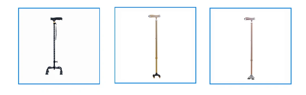 2022 New Old Man Walking Stick Telescopic Canes T Handle Baston Elder Stable Crutch No Slip Pole Folding Hiking Elderly Walk