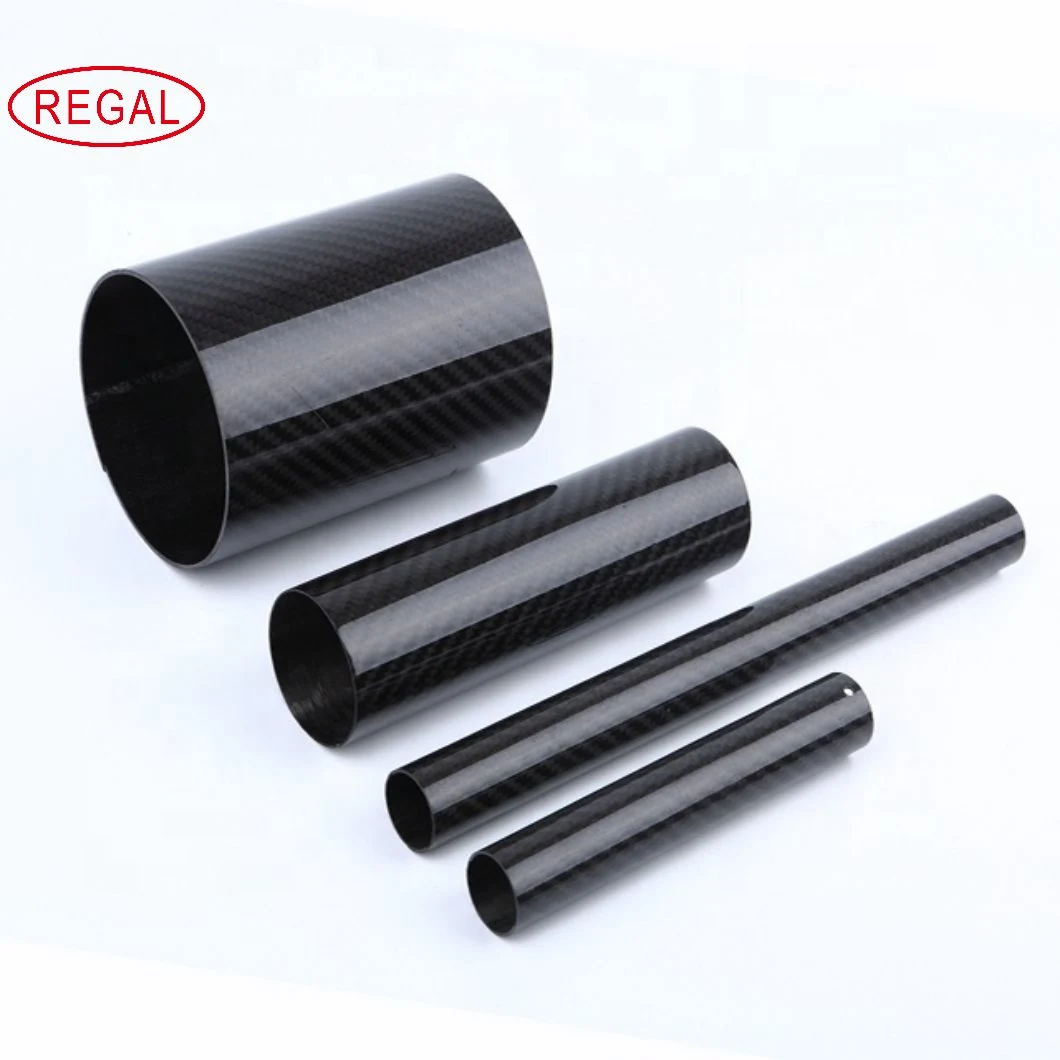 Carbon Fibre Rod/Sheet Customized 3K Carbon Fiber Tube with Good Quality