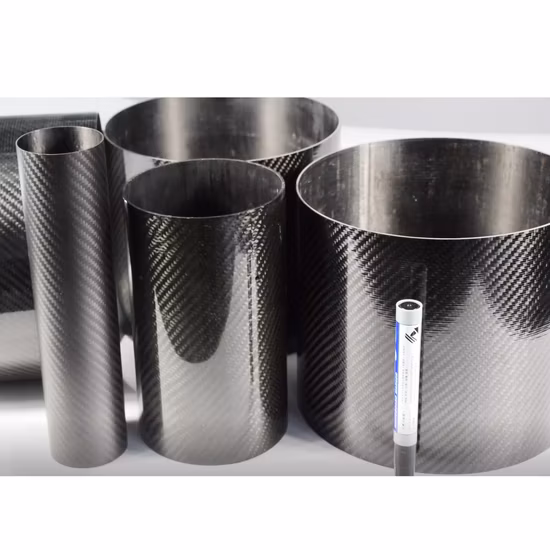 Tubi in fibra di carbonio Tubi in fibra di carbonio personalizzati 3K da 20 mm